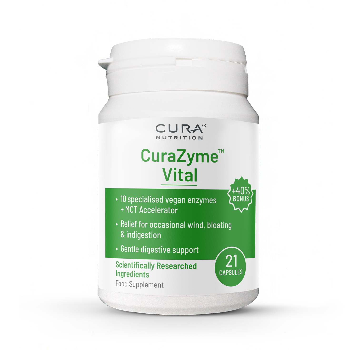 CuraZyme Vital - Extra 40% Bonus Pot