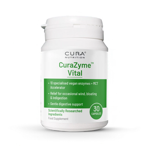 NEW – CuraZyme Vital – Gentle Digestive Relief, 3 for the price of 2