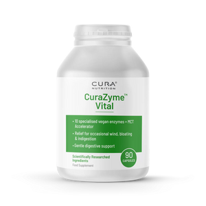 NEW – CuraZyme Vital – Gentle Digestive Relief Special Offer 3 for the price of 2