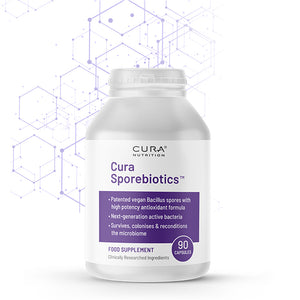 Cura Sporebiotics With Antioxidants - 90